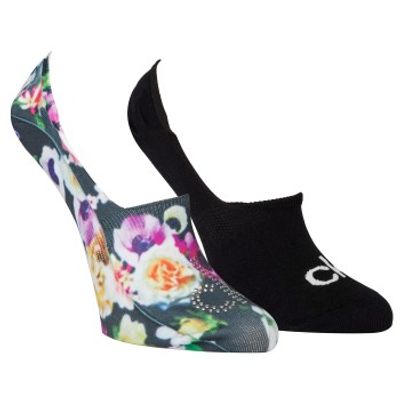 Calvin Klein 2 stuks Abby Floral Print Sneaker Socks * Actie *