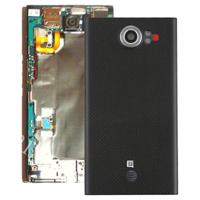 Achterste schutblad met cameralens voor Blackberry Priv (Amerikaanse Version)(Black)