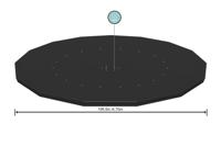 Flowclear Pool Cover rond 457cm Flowclear Pool Cover rond 457cm