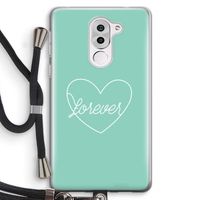 Forever heart pastel: Honor 6X Transparant Hoesje met koord
