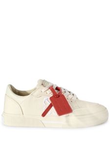 Off-White baskets New Low Vulcanized en toile - Tons neutres