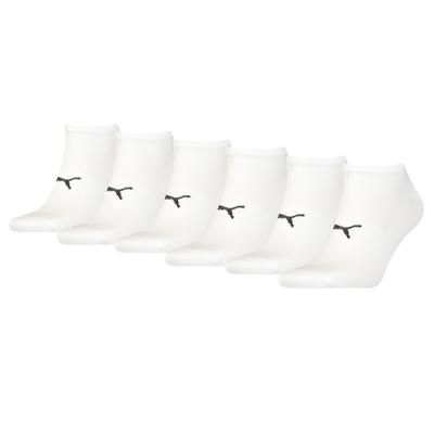 Puma Sport Sneakersokken Light 6-pack Wit-43/46