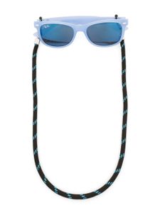 RAY-BAN JUNIOR lunettes de soleil à monture d'inspiration wayfarer - Bleu