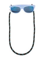 RAY-BAN JUNIOR lunettes de soleil à monture d'inspiration wayfarer - Bleu