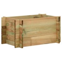 vidaXL Plantenbak 40 cm geïmpregneerd grenenhout - thumbnail