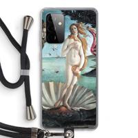 Birth Of Venus: Samsung Galaxy A72 5G Transparant Hoesje met koord