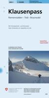 Toerskikaart 246S+236S Klausenpass / Lach | Swisstopo
