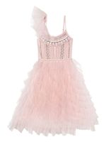 Tutu Du Monde robe en tulle Merrily à sequins - Rose