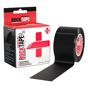 RockTape RX (5cm x 5m) zwart