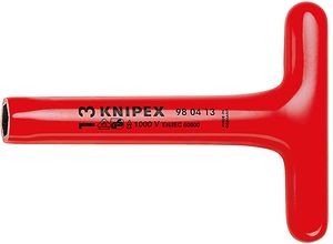 Knipex 98 04 13 Multi-bit schroevendraaier Rood