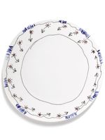 Serax x Marni lot de 2 assiettes Midnight Flowers - Blanc - thumbnail