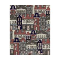 Tafelkleed TOWN 601 (140 x 140 cm)