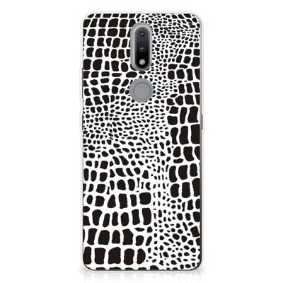 Nokia 2.4 | TPU Hoesje | Slangenprint