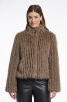 Rino & Pelle Faith.7002511 Jacket With Closure Jackets 10868 Toffee