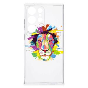 Samsung Galaxy S24 Ultra Telefoonhoesje met Naam Lion Color