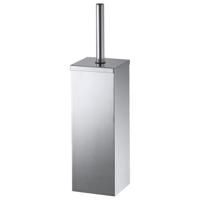 Haceka Mezzo Toiletborstelhouder - wandmodel - gesloten - chroom 1208627