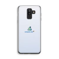 MSN: Samsung Galaxy J8 (2018) Transparant Hoesje