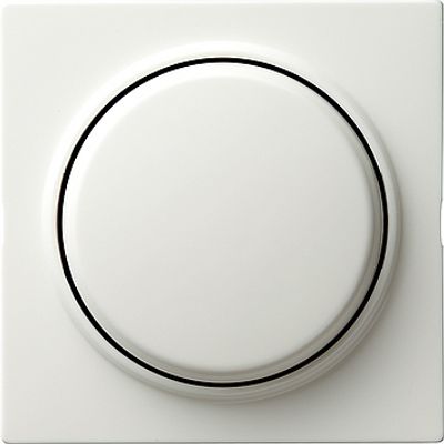 Gira drukvlakschakelaar maakbreek contact met drukknop Scolor zuiverwit 013040