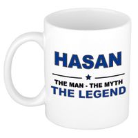 Hasan The man, The myth the legend cadeau koffie mok / thee beker 300 ml