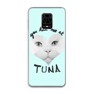 You had me at tuna: Xiaomi Redmi Note 9 Pro Transparant Hoesje