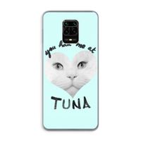 You had me at tuna: Xiaomi Redmi Note 9 Pro Transparant Hoesje