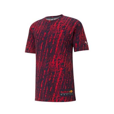 Puma Red Bull Racing T-shirt donkerblauw/rood