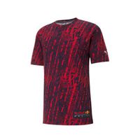 Puma Red Bull Racing T-shirt donkerblauw/rood - thumbnail