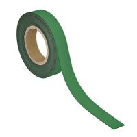 Magneetband maul schrijfbaar 10mx30mmx1mm groen