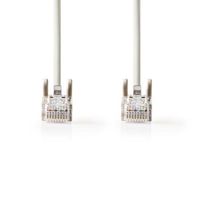 Nedis CCGP85100GY30 Cat5e Utp-netwerkkabel Rj45 Male - Rj45 Male 3,0 M Grijs