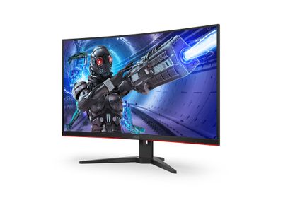 AOC C32G2ZE/BK computer monitor 80 cm (31.5") 1920 x 1080 Pixels Full HD LED Zwart