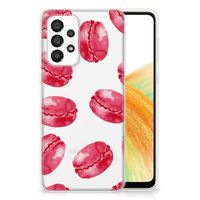 Samsung Galaxy A33 5G Siliconen Case Pink Macarons - thumbnail