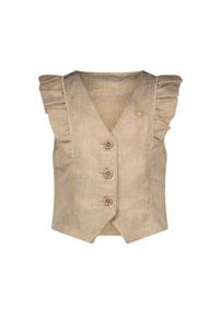 Le Chic Meisjes gilet glitter linnen - Elize - Fete du Champagne