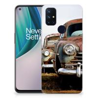 OnePlus Nord N10 5G | Siliconen hoesje | met foto Vintage Auto