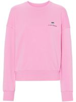 Chiara Ferragni sweat à logo appliqué - Rose - thumbnail