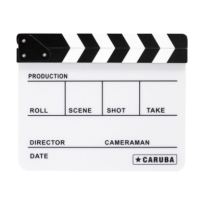 Caruba Professionele Director white/BW Clapper (whiteboard stift)