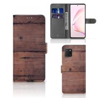 Samsung Note 10 Lite | Book Style Case | Old Wood