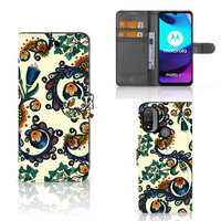 Wallet Case Motorola Moto E20 | E30 | E40 Barok Flower