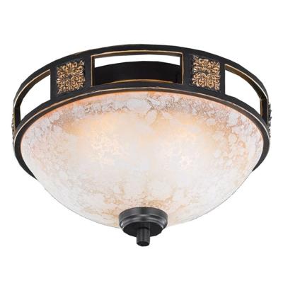 Trio Plafondlamp AntiekSeries 6081 33cm bronsbruin - 608100224