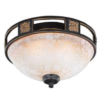 Trio Plafondlamp AntiekSeries 6081 33cm bronsbruin - 608100224