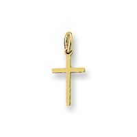 Hanger Kruis geelgoud