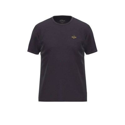 s.Oliver T-shirt met printopdruk blauw s.Oliver T-shirt met printopdruk blauw