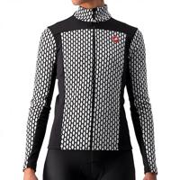Castelli Sfida 2 fietsshirt lange mouw zwart/wit dames