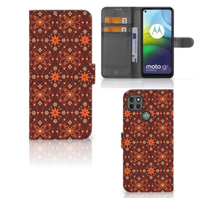 Motorola Moto G9 Power | Telefoon Hoesje | Batik Brown
