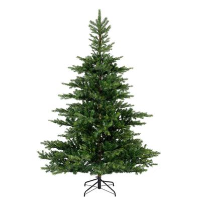 Bellatio decorations Kunst kerstboom - groen - H180 cm - 1564 tips - Grandis Fir - kunstboom