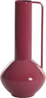 Light & Living vaas metaal panzano 12x28cm roze