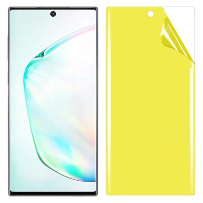 Voor Galaxy Note 10 Soft TPU volledige dekking front Screen Protector