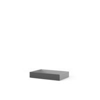 Leen Bakker - Bedlades Naia - Mat (2 Stuks) - Spaanplaat - Zwart - 66.5x99x17.8 Cm