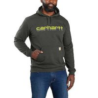 Carhartt Rain Defender Logo Graphic Peat Sweatshirt Heren - thumbnail