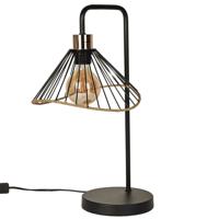 Tafellamp/bureaulamp Loft - metaal - zwart - 30 x 47 x 25 cm - binnen Tafellamp/bureaulamp Loft - metaal - zwart - 30 x 47 x 25 cm - binnen