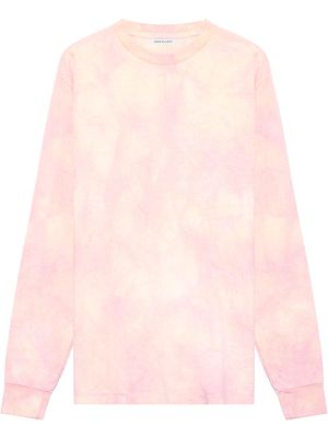 John Elliott sweat à motif tie dye - Rose
